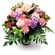 bouquet of roses carnations and alstroemerias. Grodno