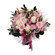 bouquet of roses and alstromerias. Grodno