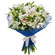 bouquet of white orchids. Grodno