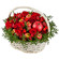 gift basket with strawberry. Grodno