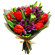 Bouquet of tulips and alstroemerias. Grodno